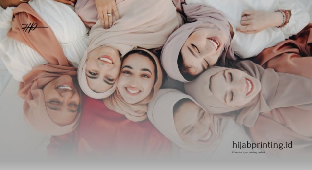 Berikut 10 Bahan Hijab yang Cocok di gunakan untuk Hijab Printing