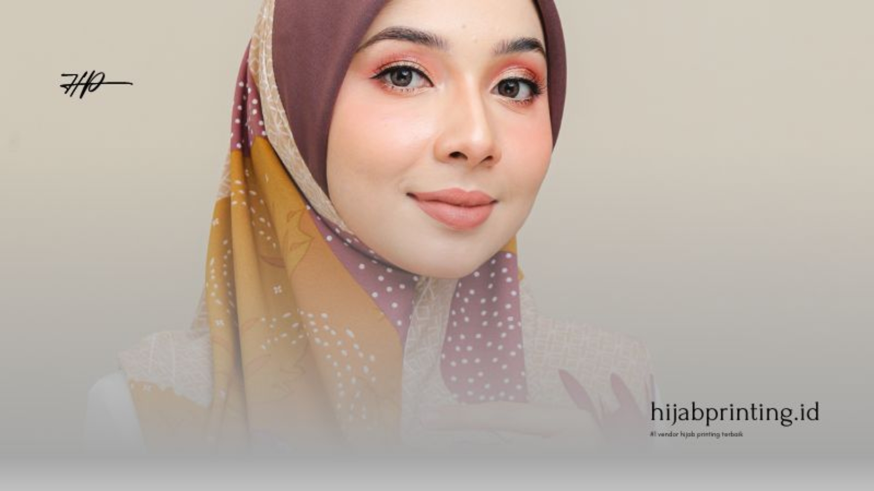Cetak Hijab Printing Custom Segi Empat Bahan Voal Bandung Berkualitas
